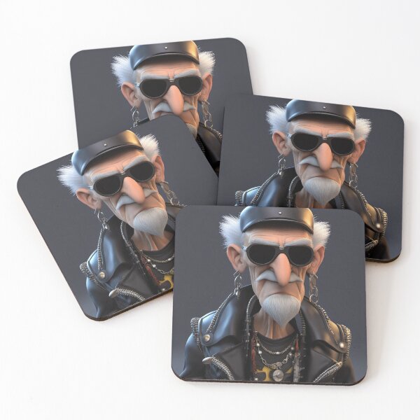Item preview, Old Man punk rocker designed and sold by Colin Bentham.