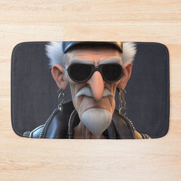 Item preview, Old Man punk rocker designed and sold by Colin Bentham.