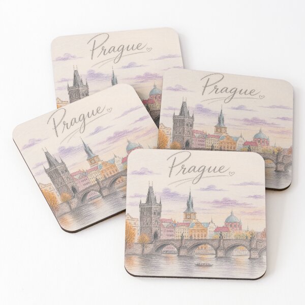 Item preview, Prague pencil drawing designed and sold by nuriart.