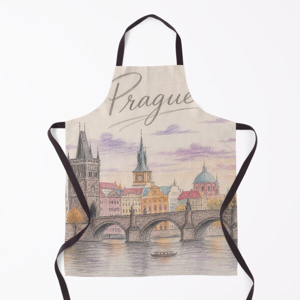 Item preview, Prague pencil drawing designed and sold by nuriart.