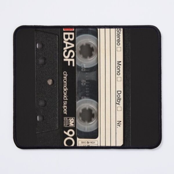Item preview, Vintage Audio Cassette Tape Retro Music Design designed and sold by Mustangana.
