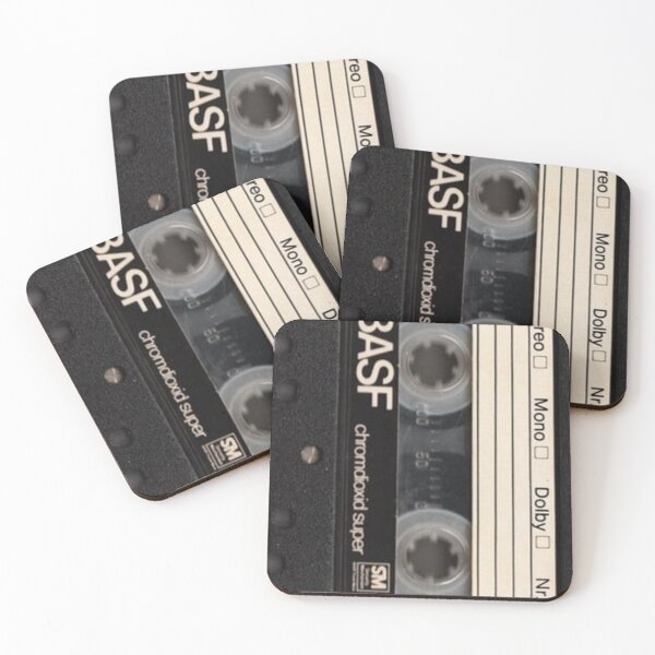 Item preview, Vintage Audio Cassette Tape Retro Music Design designed and sold by Mustangana.
