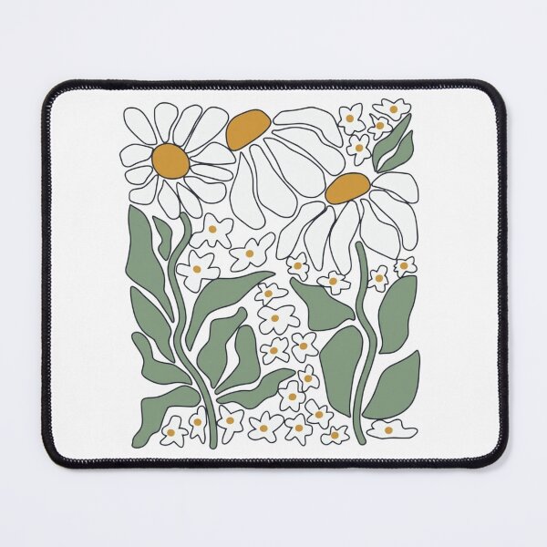 Item preview, Boho Daisy Floral Retro Matisse Inspired Abstract Painting Aesthetic Flower Art designed and sold by Miumed.