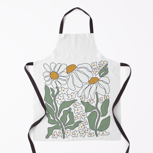 Item preview, Boho Daisy Floral Retro Matisse Inspired Abstract Painting Aesthetic Flower Art designed and sold by Miumed.
