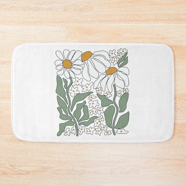 Item preview, Boho Daisy Floral Retro Matisse Inspired Abstract Painting Aesthetic Flower Art designed and sold by Miumed.