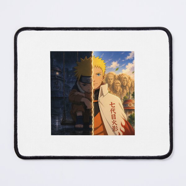 Item preview, Naruto Evolution Split – Lonely Child to Hokage Anime Art designed and sold by ZenOtaku Lab.