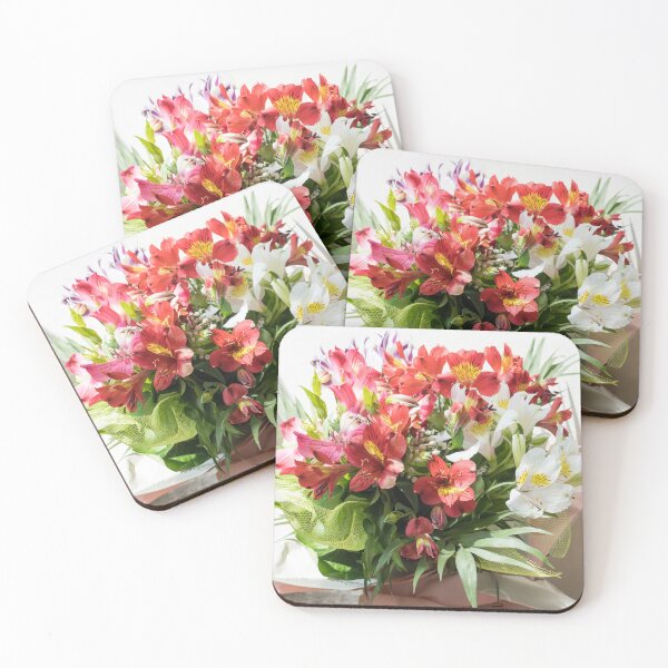 Item preview, Vibrant Gift-wrapped Bouquet of Multicolored Alstroemerias designed and sold by Georgia Mizuleva.