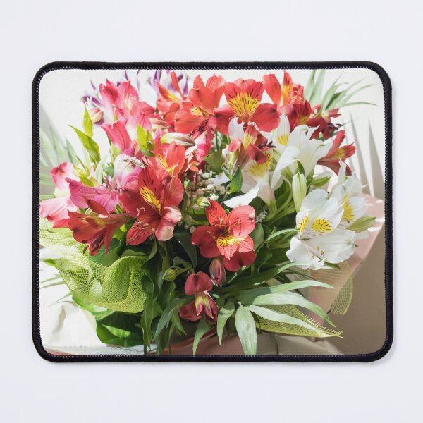 Item preview, Vibrant Gift-wrapped Bouquet of Multicolored Alstroemerias designed and sold by Georgia Mizuleva.