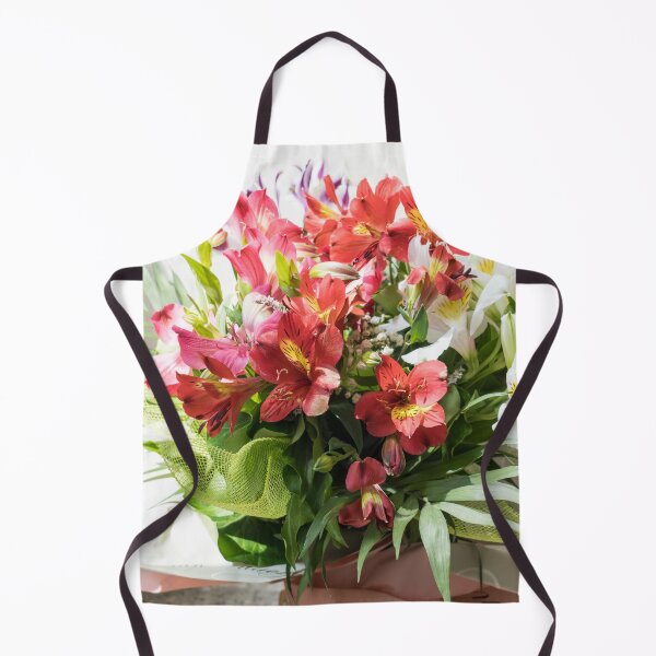Item preview, Vibrant Gift-wrapped Bouquet of Multicolored Alstroemerias designed and sold by Georgia Mizuleva.