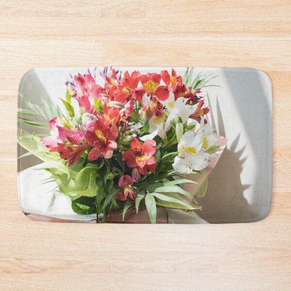 Item preview, Vibrant Gift-wrapped Bouquet of Multicolored Alstroemerias designed and sold by Georgia Mizuleva.