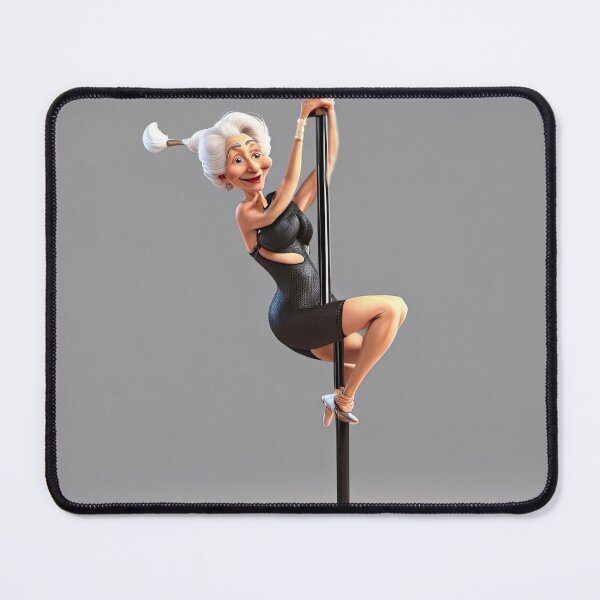 Item preview, Old woman Pole dancing designed and sold by Colin Bentham.