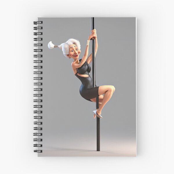 Item preview, Old woman Pole dancing designed and sold by Colin Bentham.