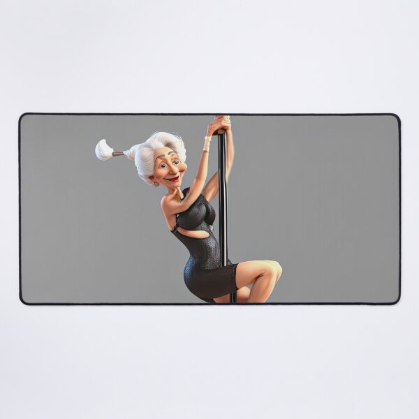 Item preview, Old woman Pole dancing designed and sold by Colin Bentham.