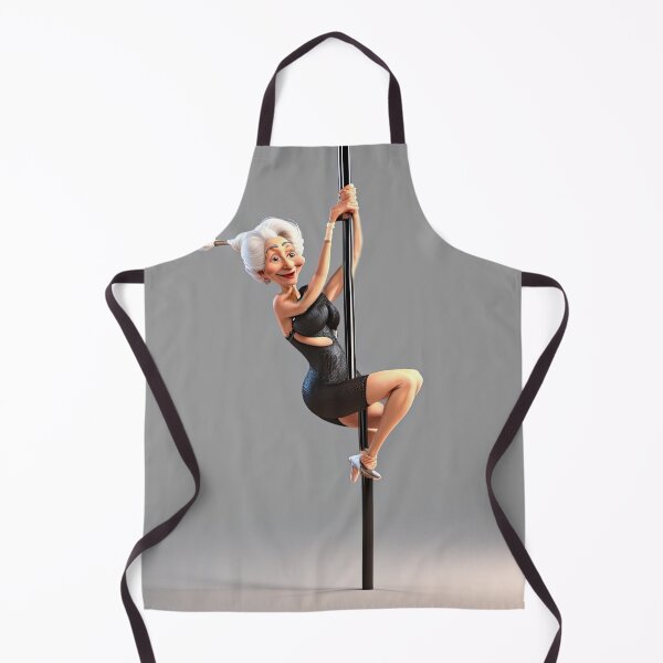 Item preview, Old woman Pole dancing designed and sold by Colin Bentham.