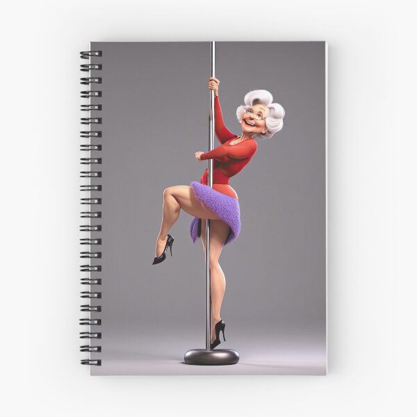 Item preview, Old woman Pole dancing designed and sold by Colin Bentham.