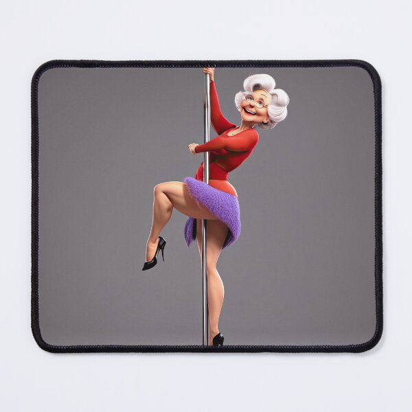 Item preview, Old woman Pole dancing designed and sold by Colin Bentham.