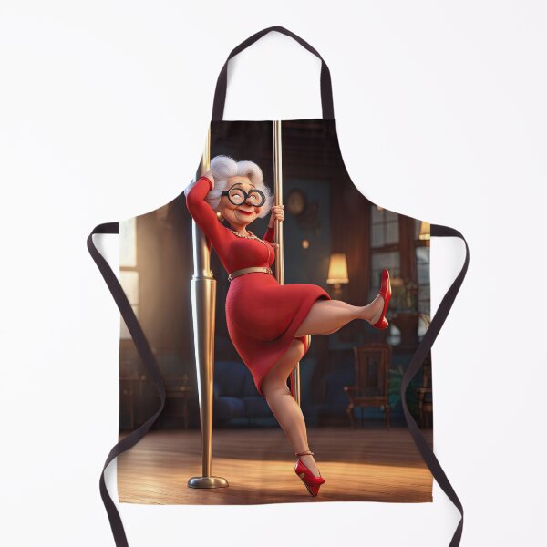 Item preview, Old woman Pole dancing designed and sold by Colin Bentham.