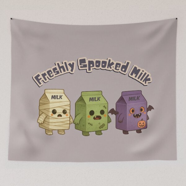 Item preview, Freshly Spooked Milk designed and sold by Wobble Studio.