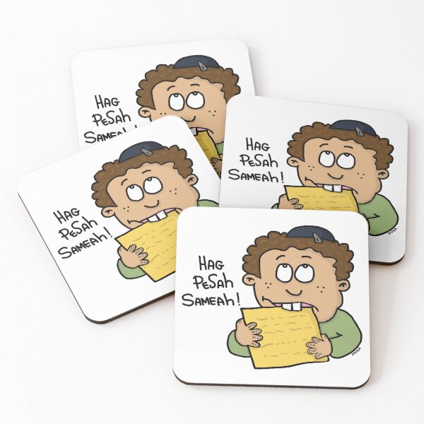 Item preview, Funny Matzah Crunch – Happy Passover Greeting Art designed and sold by MyxaART.