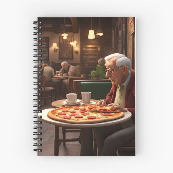 Item preview, Old Man taking time out for a Pizza designed and sold by Colin Bentham.