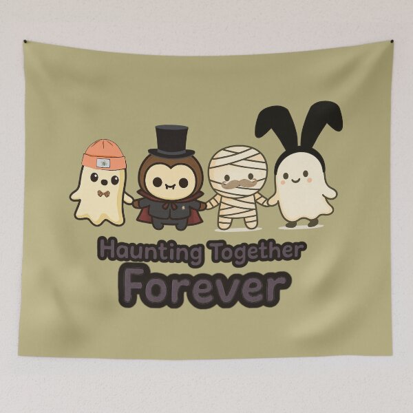 Item preview, Haunting Buddies Forever designed and sold by Wobble Studio.