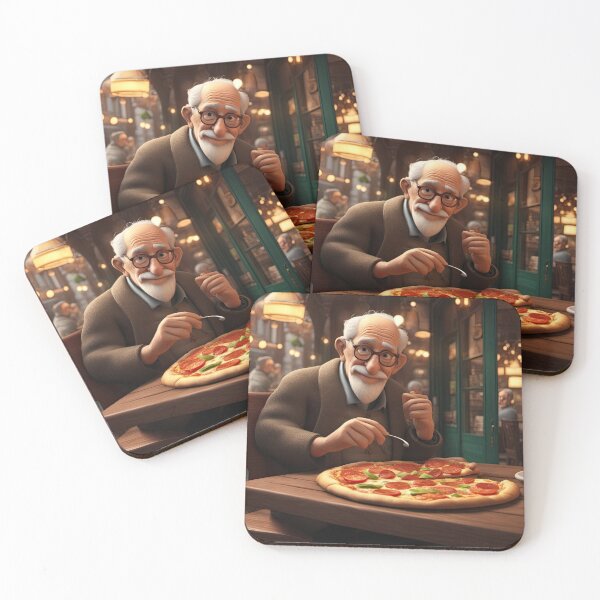 Item preview, Old Man taking time out for a Pizza designed and sold by Colin Bentham.