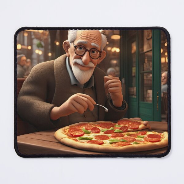 Item preview, Old Man taking time out for a Pizza designed and sold by Colin Bentham.