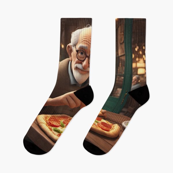 Item preview, Old Man taking time out for a Pizza designed and sold by Colin Bentham.