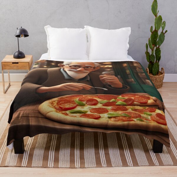 Item preview, Old Man taking time out for a Pizza designed and sold by Colin Bentham.