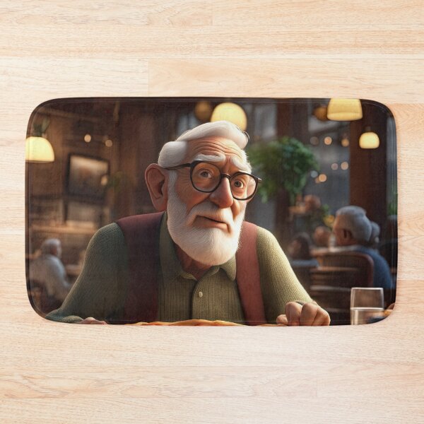 Item preview, Old Man taking time out for a Pizza designed and sold by Colin Bentham.