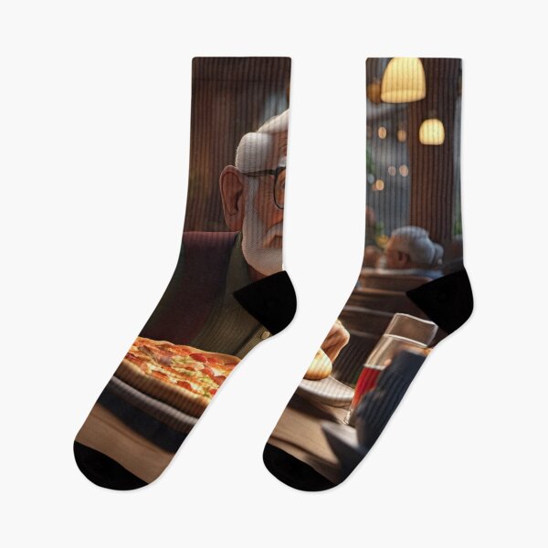 Item preview, Old Man taking time out for a Pizza designed and sold by Colin Bentham.