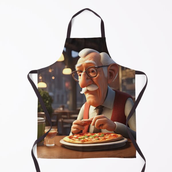 Item preview, Old Man taking time out for a Pizza designed and sold by Colin Bentham.