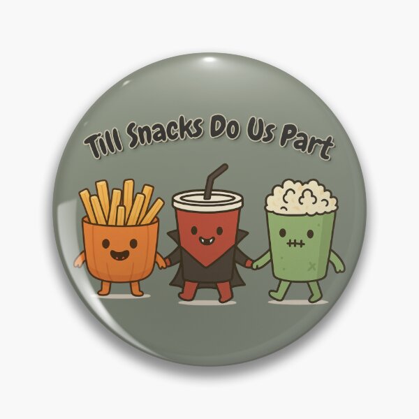 Item preview, Till Snacks Do Us Part designed and sold by Wobble Studio.