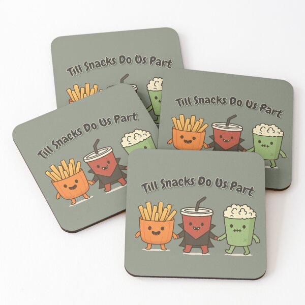 Item preview, Till Snacks Do Us Part designed and sold by Wobble Studio.