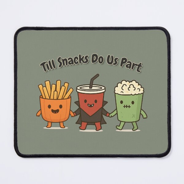 Item preview, Till Snacks Do Us Part designed and sold by Wobble Studio.