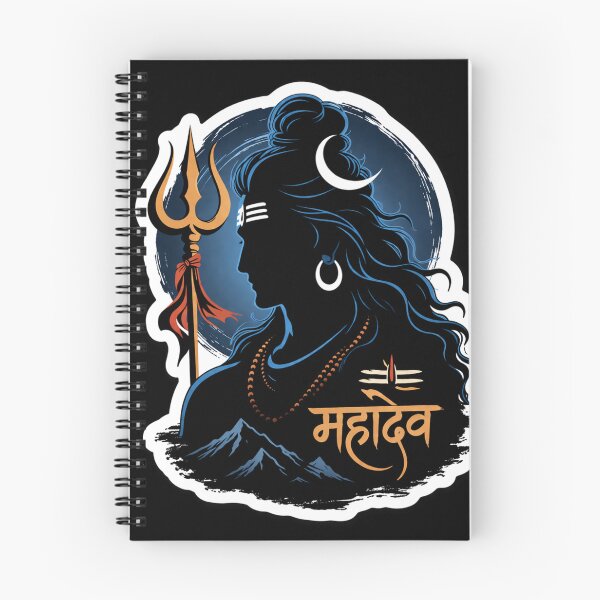 Item preview, Mahadev Minimal Shiva Silhouette – Spiritual Aesthetic Sticker designed and sold by Ashutoshwarade.