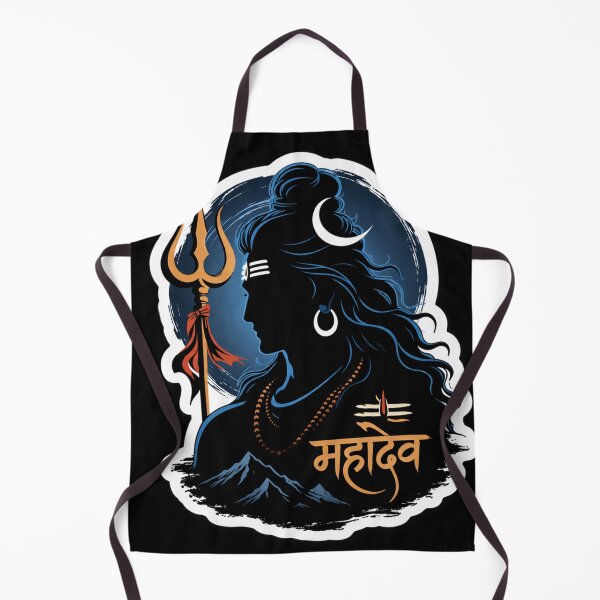 Item preview, Mahadev Minimal Shiva Silhouette – Spiritual Aesthetic Sticker designed and sold by Ashutoshwarade.