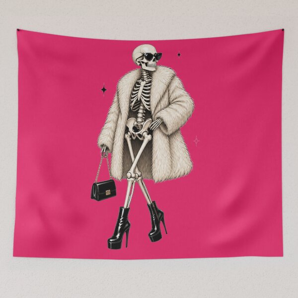 Item preview, Skeleton Fashion: Otherworldly Elegance designed and sold by EsenciaZen.