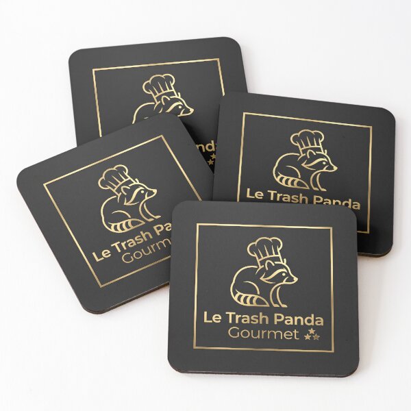 Item preview, Luxury Michelin Star Raccoon Trash Panda Gourmet designed and sold by ryanguas.