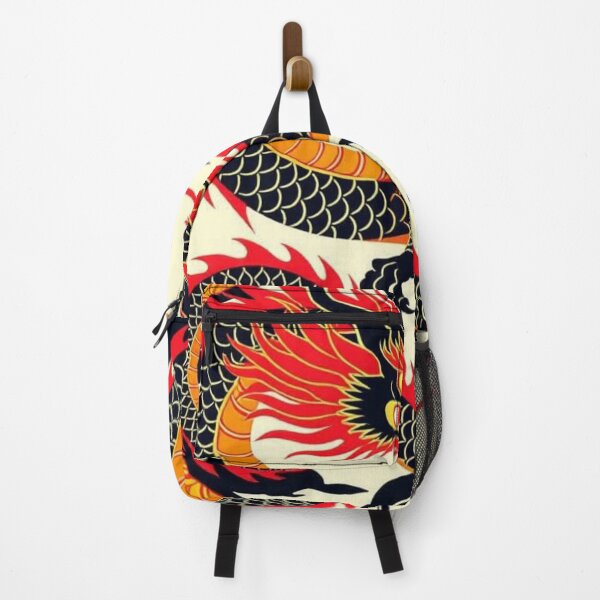 Item preview, Zhulong Dragon – Chinese Mythology Red & Gold designed and sold by Black Infinite Worlds.