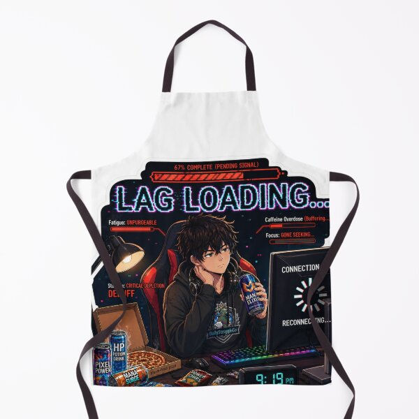 Item preview, Lag Loading: The Ultimate Gamer Debuff Design designed and sold by DailyStruggleCo.