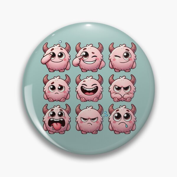 Item preview, Mood Monster Collection designed and sold by Wobble Studio.