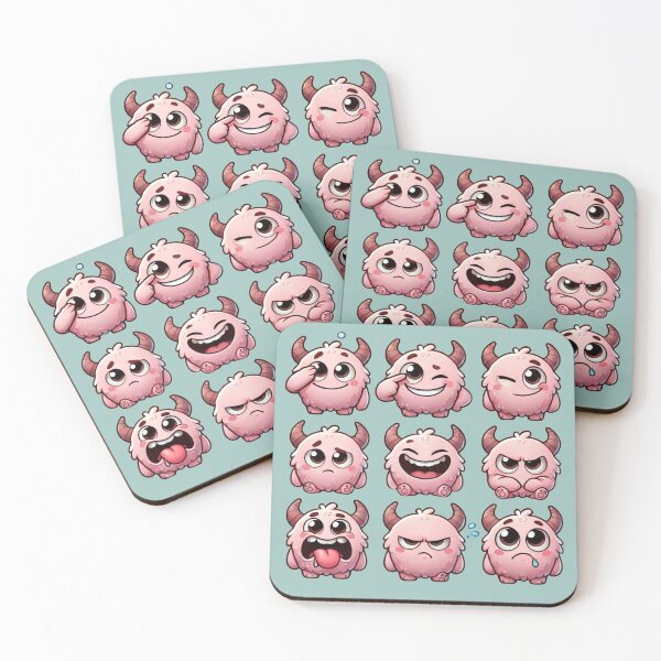 Item preview, Mood Monster Collection designed and sold by Wobble Studio.