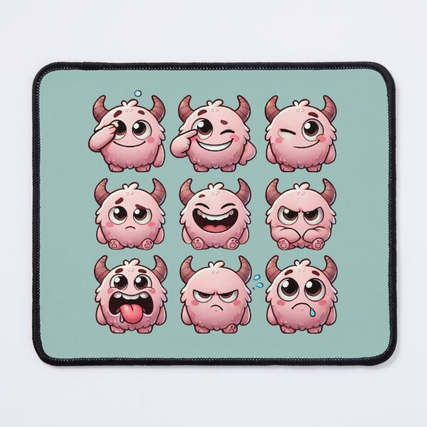 Item preview, Mood Monster Collection designed and sold by Wobble Studio.