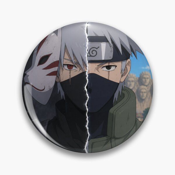 Item preview, Kakashi Hatake Split Identity Mask Anime Design designed and sold by ZenOtaku Lab.