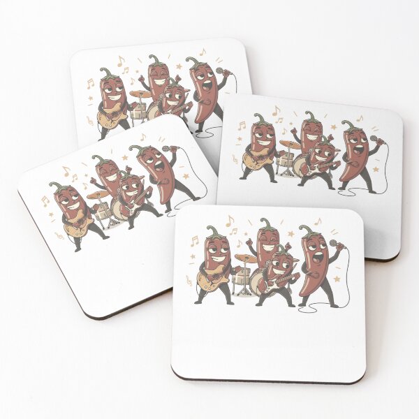Item preview, Chili Pepper Band Pocket Creatures Funny Animal designed and sold by Panom Suavichien.