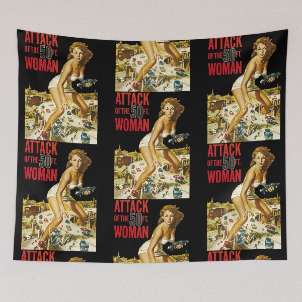 Item preview, Attack Of The 50 Foot Woman - Deadly Attack designed and sold by manonagy25.