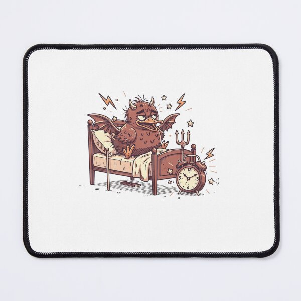 Item preview, Devil On Couch Pocket Creatures Quirky Animal designed and sold by Panom Suavichien.