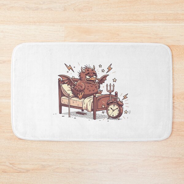 Item preview, Devil On Couch Pocket Creatures Quirky Animal  designed and sold by Panom Suavichien.