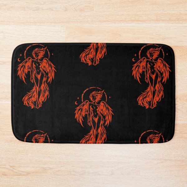 Item preview, Abstract Phoenix Woman Shirt – Minimalist Fire Goddess Line Art – Burnt Orange Mythical Bird Design – Celestial Halo Streetwear designed and sold by JonelCrafts.
